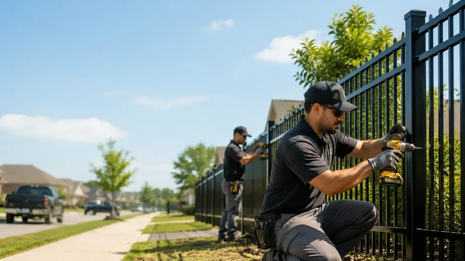Metal Fence Installation in Dallas, WV